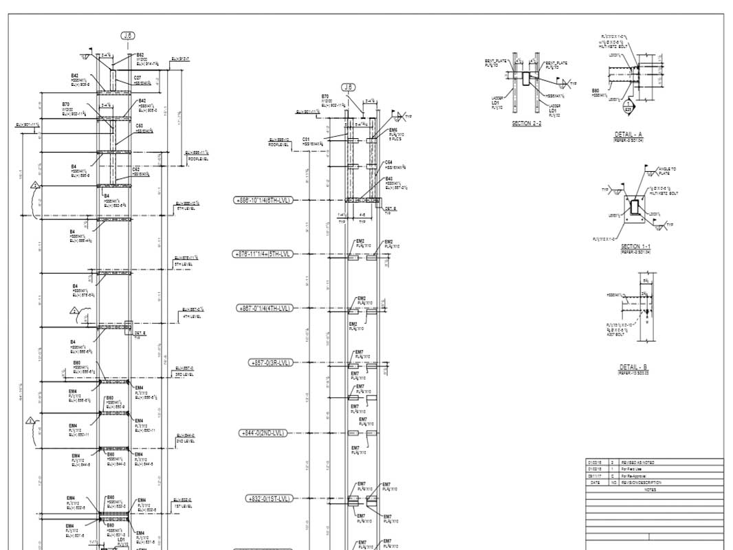 Elevator | Welcome to Steel Detailing Firm - (SDF)
